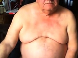 grandpa stroke on webcam
