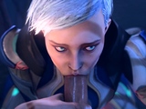 Animation Girls Wet Pussies Sucks and Rides on Big Fat Dick