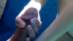 Girl Pulling My Cock Underwater