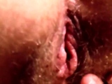 Girl Bating Her Hairy Pussy