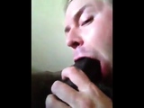 White Guy Sucking BBC