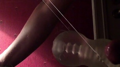 Daddy cum huge and moaning