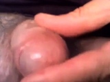 Older Man Uncut Cock Wanking and Masturbation