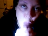 White bitch love black cock