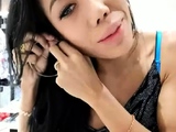 Webcam Asian chick anal masturbation tease