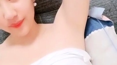 Pretty Japanese teen solo masturbation Uncensored