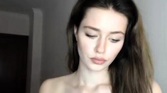 Brunette Solo Webcam Masturbation