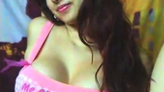 Indian Amateur With Big Breasts On Webcam