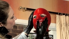 pleasing fetish anal actions with latex and bdsm