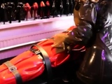 gentle fetish anal actions with latex and bdsm