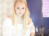 Blonde teen Sierras first erotic masturbation video