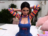 Kelsey Brunette Amateur Angelic Babe Masturbating