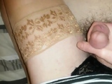 Crossdresser Handjob: Frotting Hunk Fun