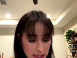 Hot amateur teen girl with big boobs toying pussy on cam