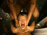 Amateur blonde anal sex