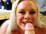 Hot blonde MILF loving riding around on a big cock