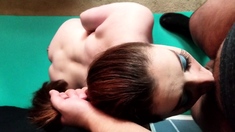 Hot amateur teen blowjob and facial HD video