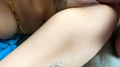 Cute amateur teen girl fingering her pussy on webcam