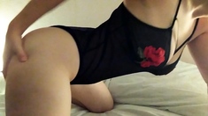 Brunette Solo Webcam Masturbation
