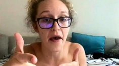 Lovely Blonde With Tight Pussy Masturbate Solo