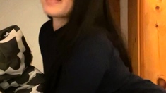 Brunette Solo Webcam Masturbation