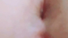 Great amateur video of Brunette POV oral sex