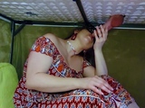 Buttered Cock Milking with Big-Titted Mature Step-Mommy