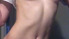 Brunette Solo Webcam Masturbation