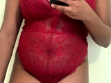 Ebony solo amateur masturbates and cant get enough