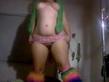 Big Fluffy BBW Ass on Webcam