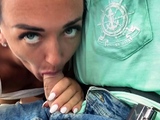 Brunette Teenage Blowjob babe