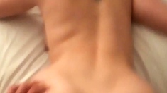 Close up BJ cumshot