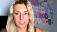 Amateur Blonde Teen Plays Solo with Toy Webcam Porn