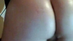 Femboy Twink CD Shows Off for Webcam