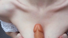 HAIRY PUSSY CLOSE-UP: SCHOOLGIRL SOLO MASTURBATION SESSION