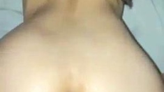 Horny brunette tight teen ass hole for hardcore hammering