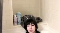 Perfect Angel Masturbates In The Bathtub