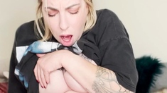 Ftv amateur busty blonde girl toying pussy