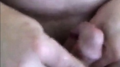 Wanking Our Big Cocks Together