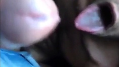 Bukkake Facial For The Horny Amateur Man