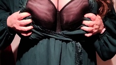 Brunette Solo Webcam Masturbation