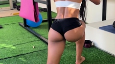 Brunette Solo Webcam Masturbation