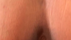 Spreading Amateur Ass Wide Pov