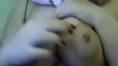 Arab Girl with Big Boobs on Webcam