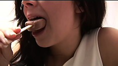 This Girl Will Make You Wanna Replace Her Food With Your Cock