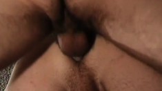 Leather Fetish Stud Opens Up Some Butthole With His Huge Cock