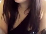 Sweety teen blow dildo and sloopy