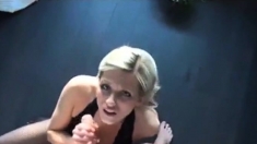 Blonde Awesome Teen Wants Anal Hard Fucking
