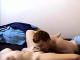 Big boobs screaming milf with younger boy