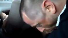 Sucking A Cock In Taxi